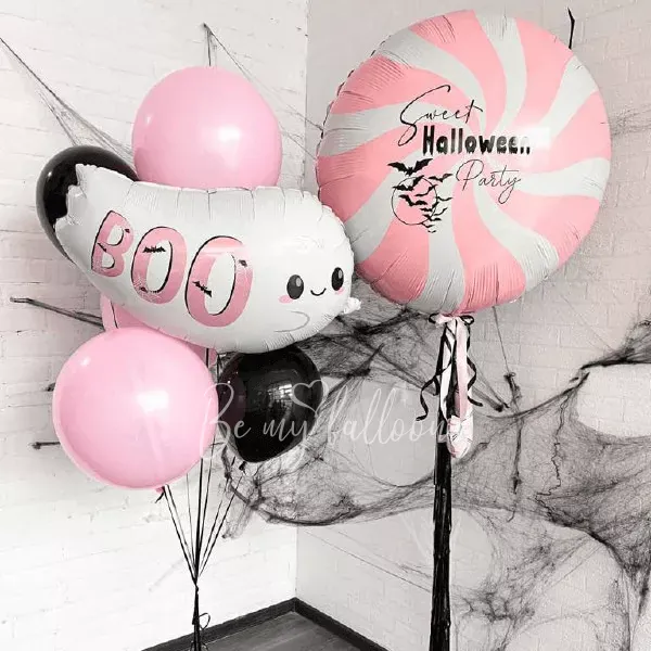 باقة بالونات الهالوين الحلوة