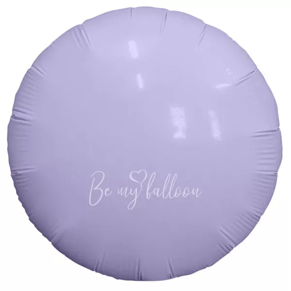18" Lavender round foil shape 