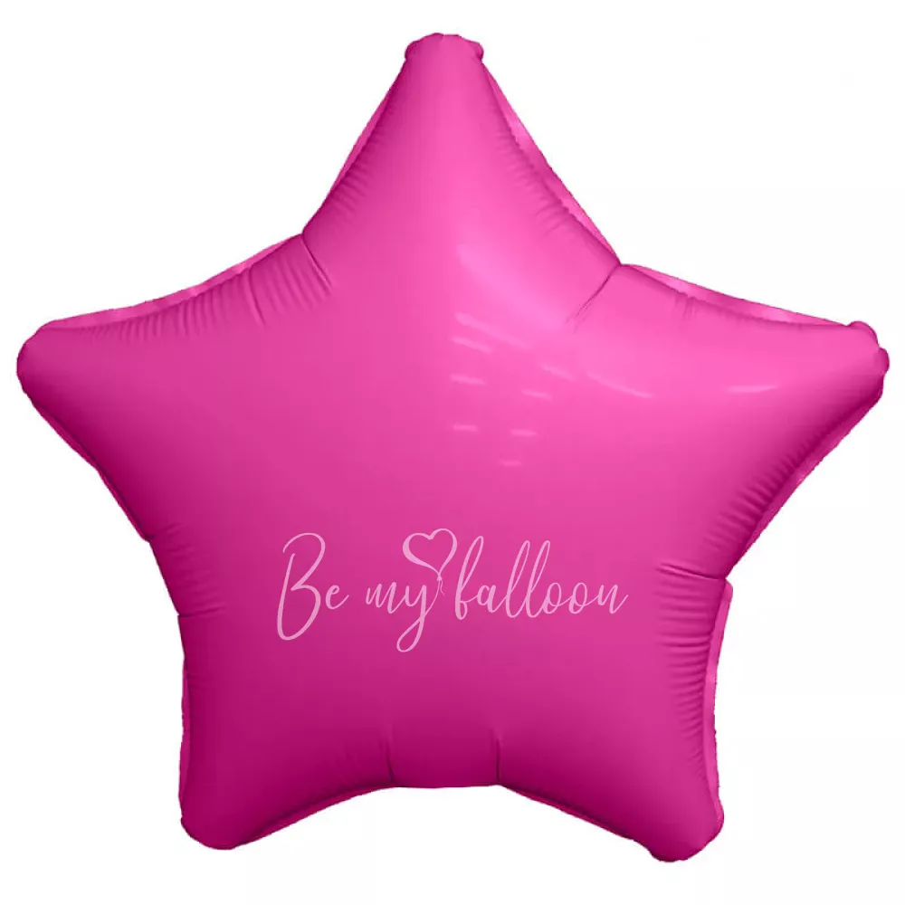 18" Pomegranate star foil shape