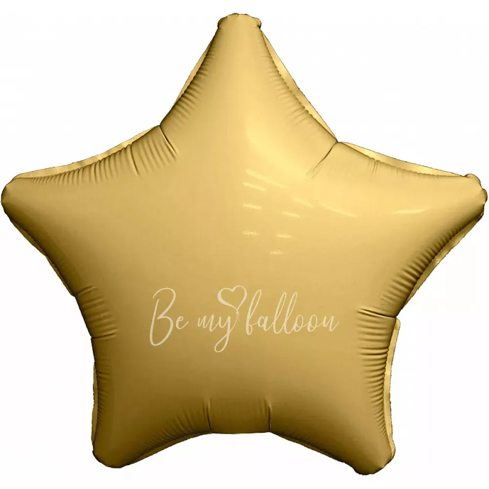 18" Mystic Gold star foil shape