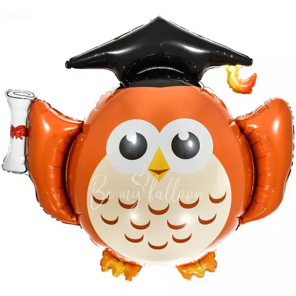 32" Воздушный шар умная сова