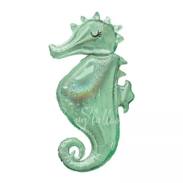 Воздушный шар морского конька из фольги