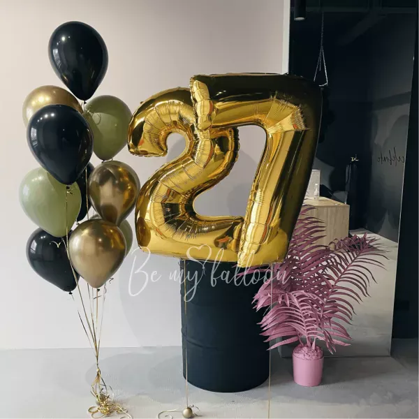 Balloon Bouquet for the 27th anniversary