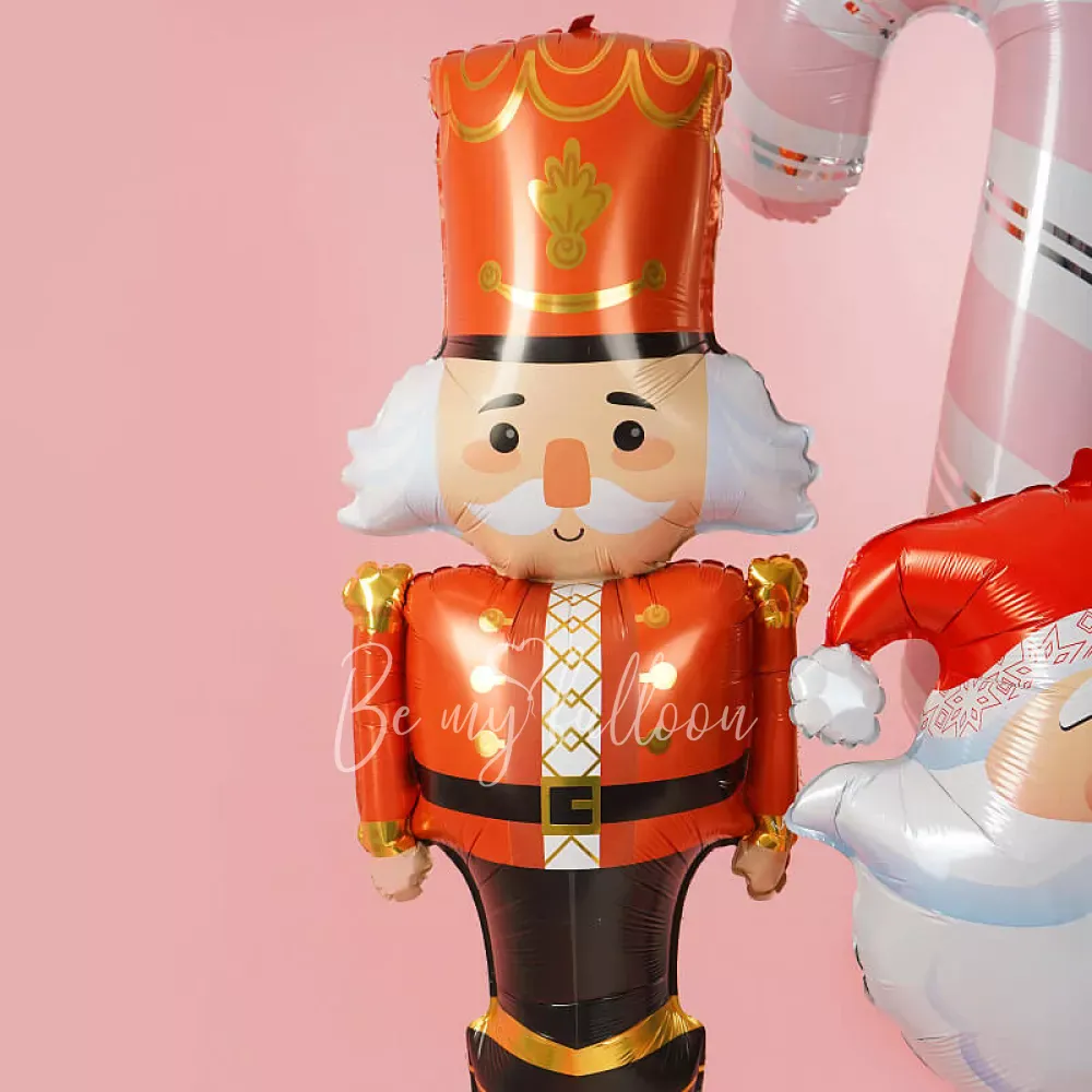 50" Helium foil Christmas Nutcracker balloon