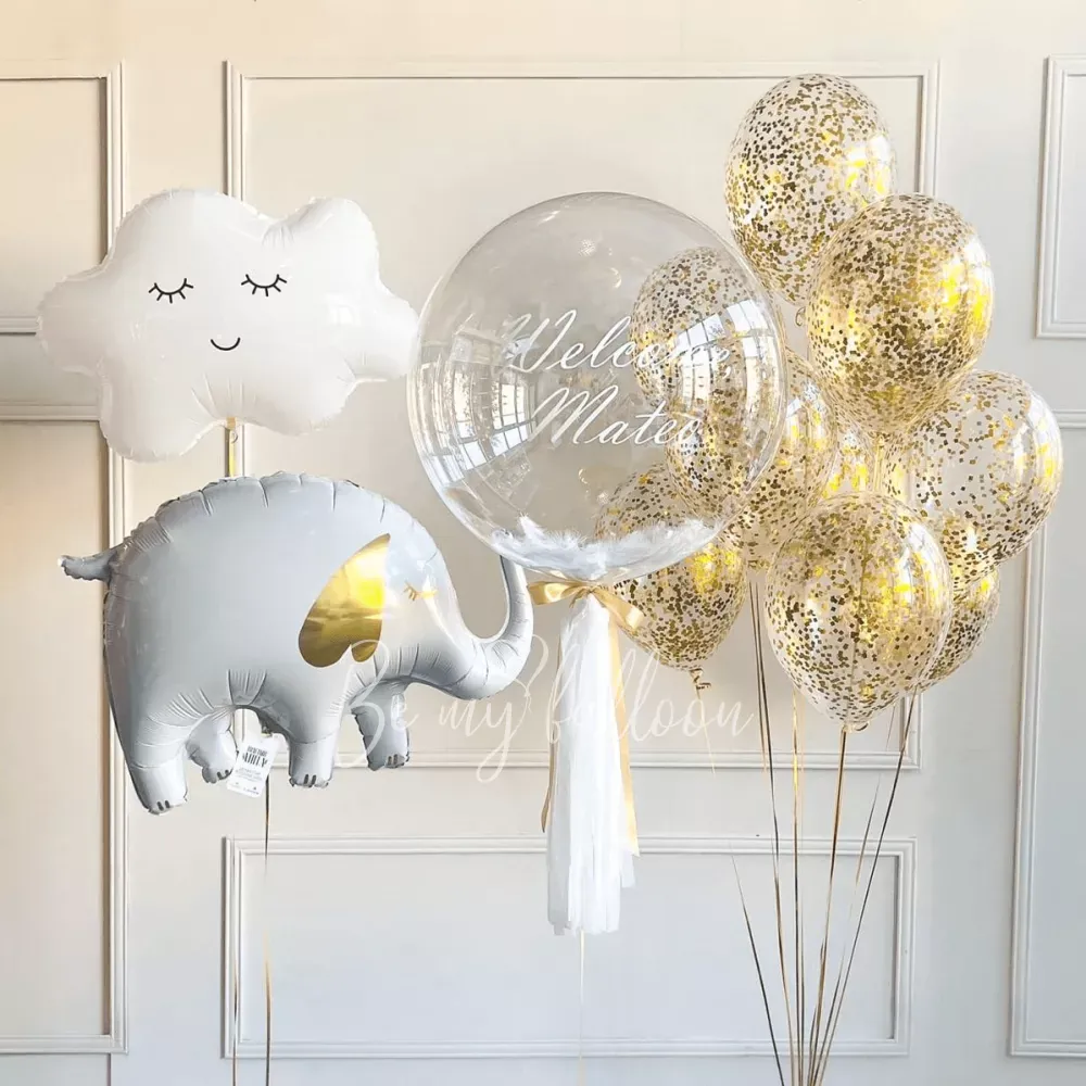 Bouquet of balloons Hello, baby