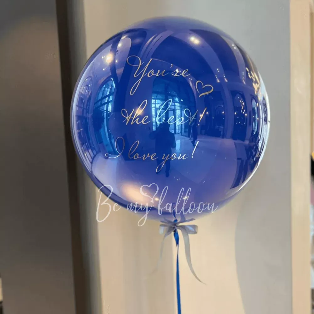 Золотая композиция из воздушных шаров по раскрытию пола