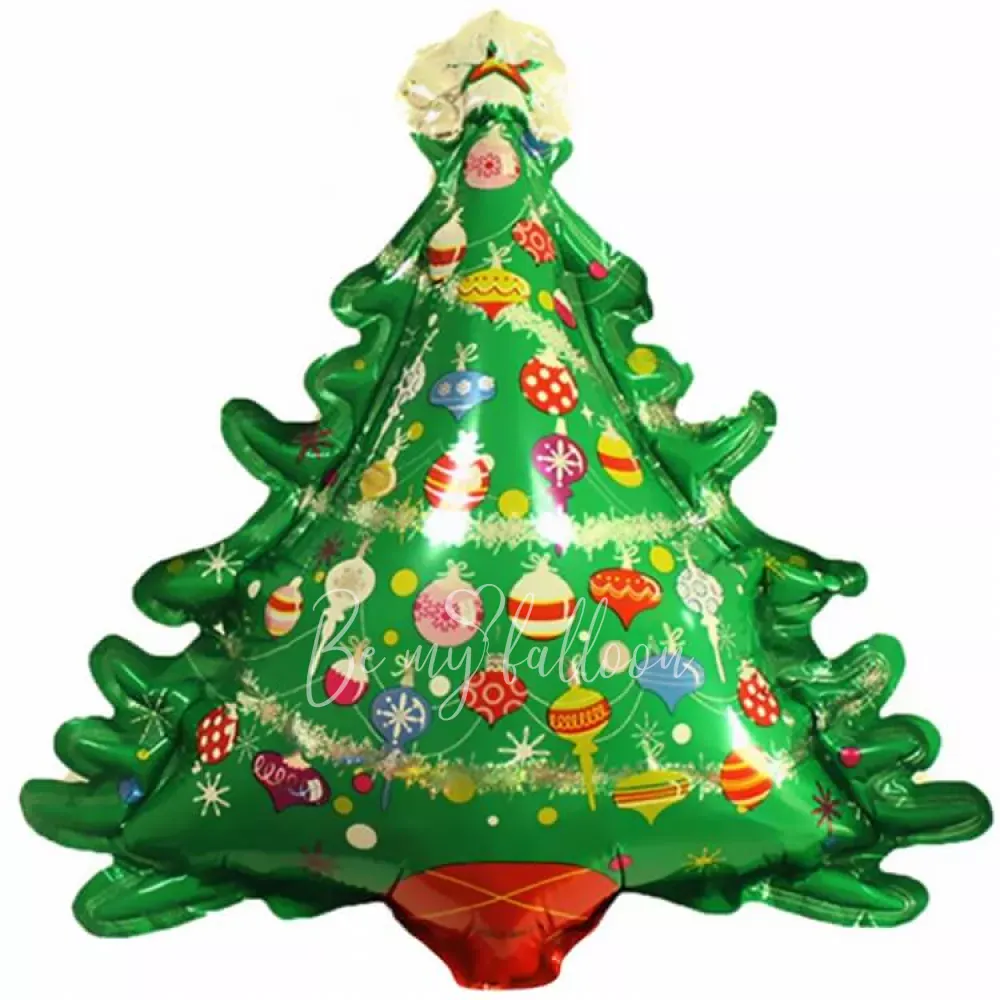 38" Helium foil Christmas Tree with Presents balloon