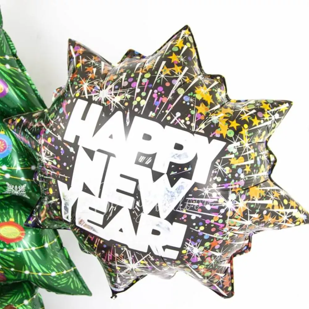 32" Helium foil New Year Eve's Fireworks balloon