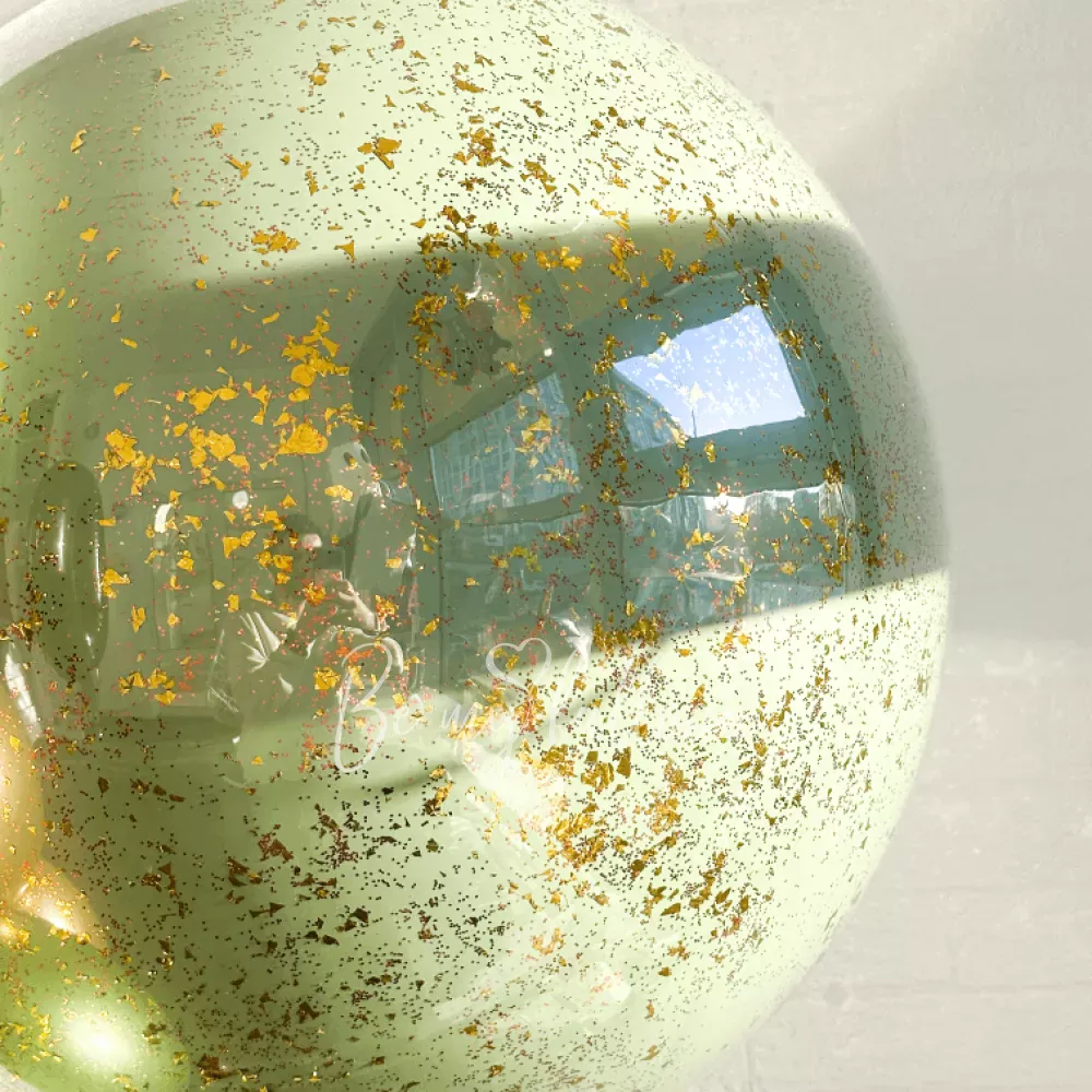 Букет из воздушных шаров на день рождения с надписью “За лучшее” 