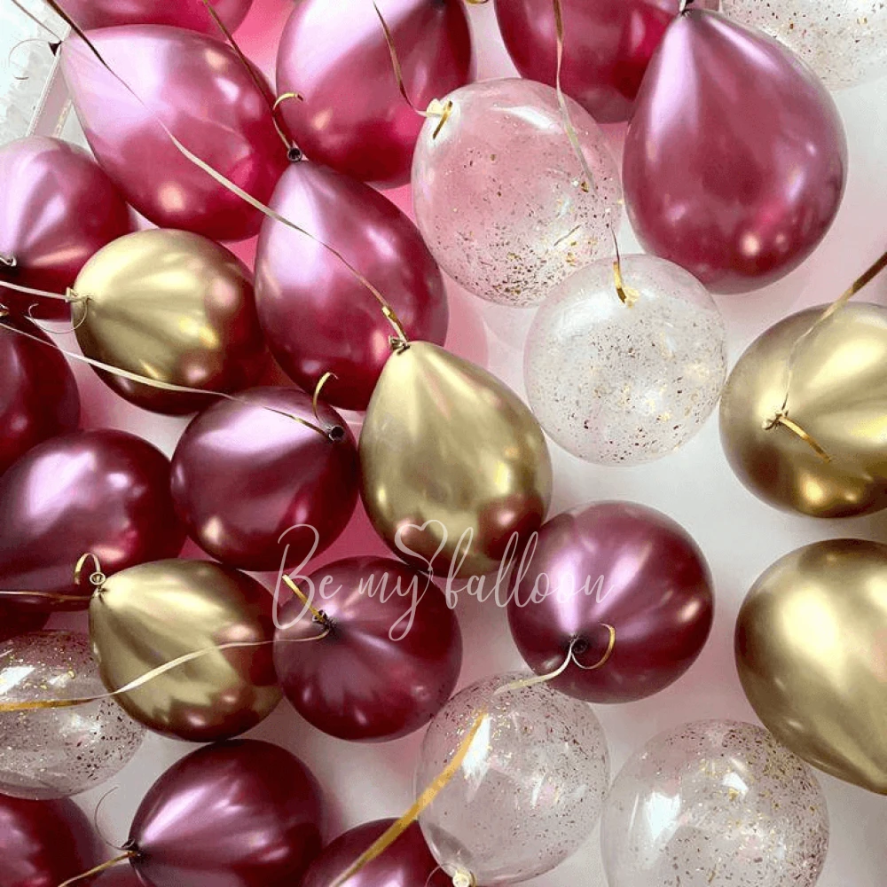 50 ceiling helium balloons premium
