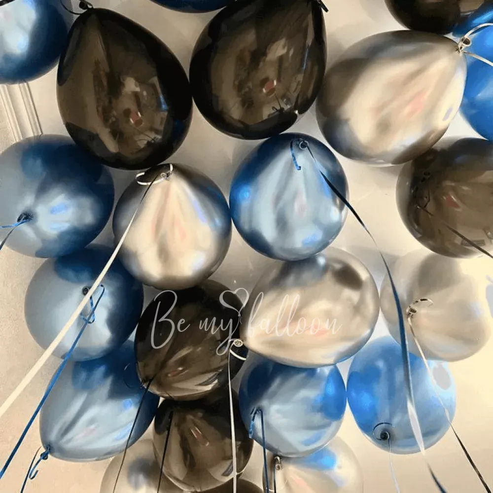 50 потолочных гелиевых шаров премиум класса