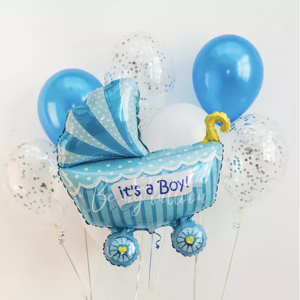 مجموعة بالونات مرحباً يا طفلي