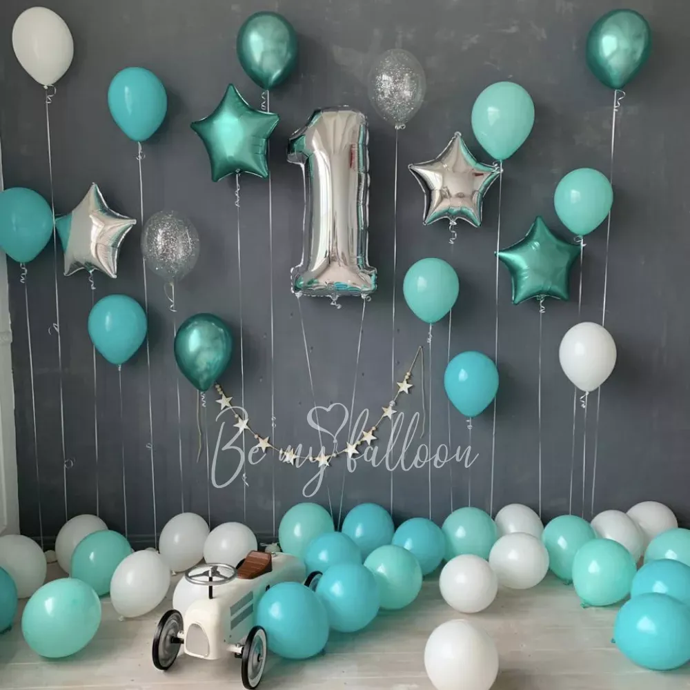 1 Year Old Balloon Set 