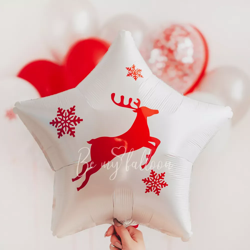 Scandinavian deer Balloon Bouquet