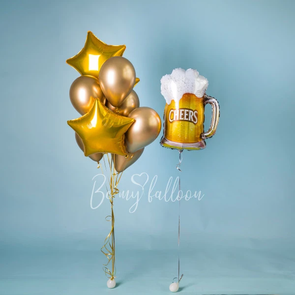Набор шаров "Happy Beer-day"