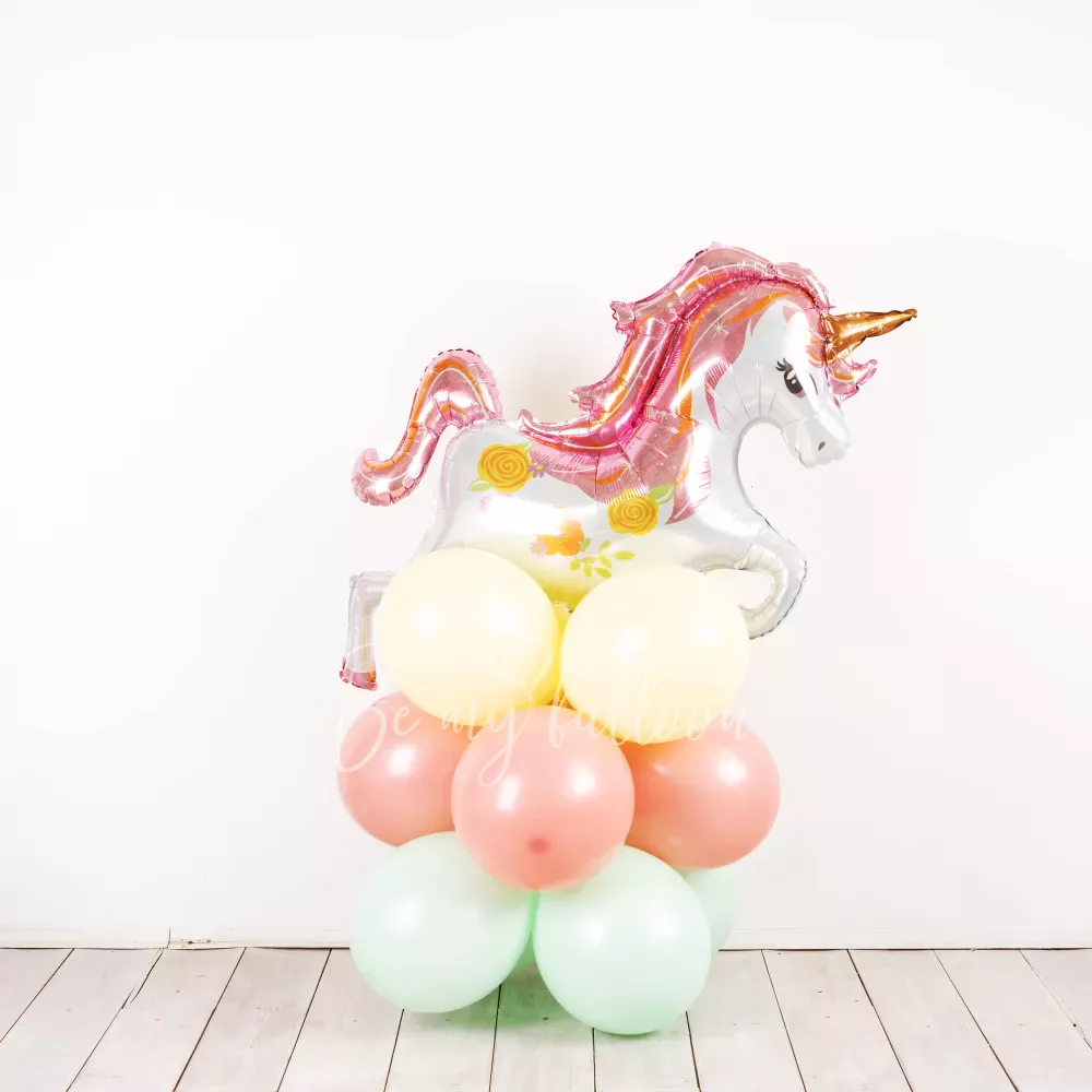 Happy Unicorn! Balloon composition