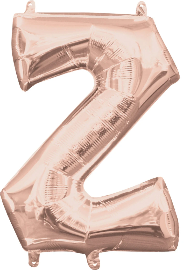 Foil letter balloons
