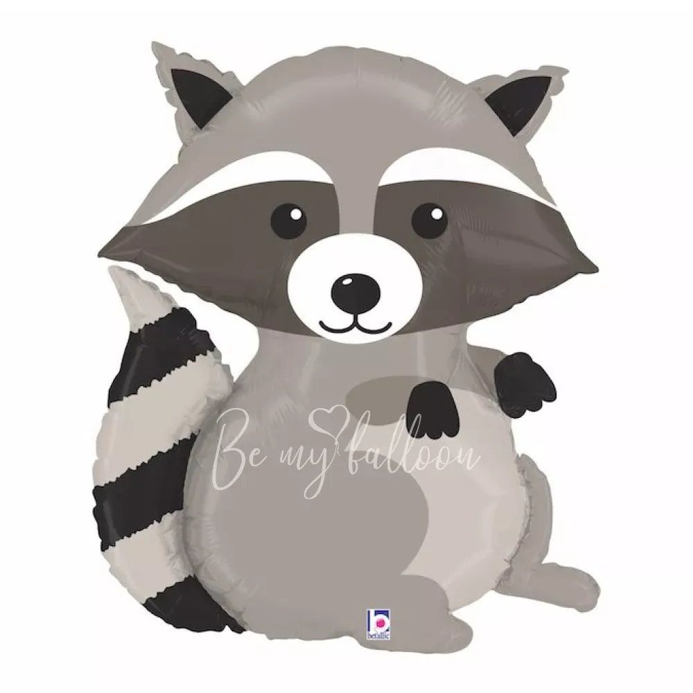 36" بالون هيليوم فويل حيوان الراكون