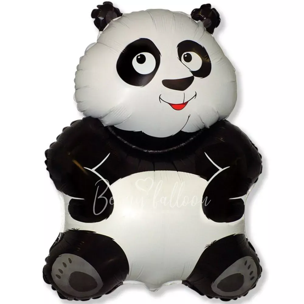 33" Helium foil Big Panda balloon
