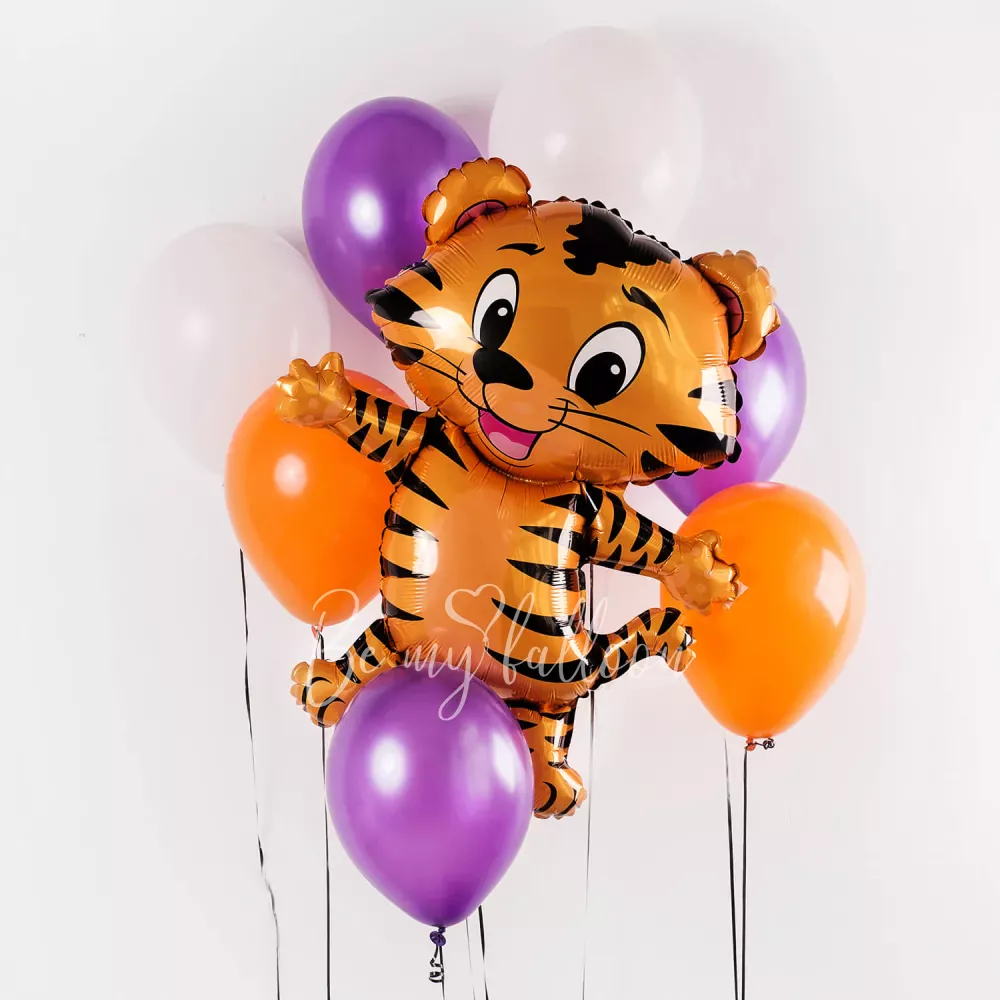 36" Helium foil Little Tiger Balloon