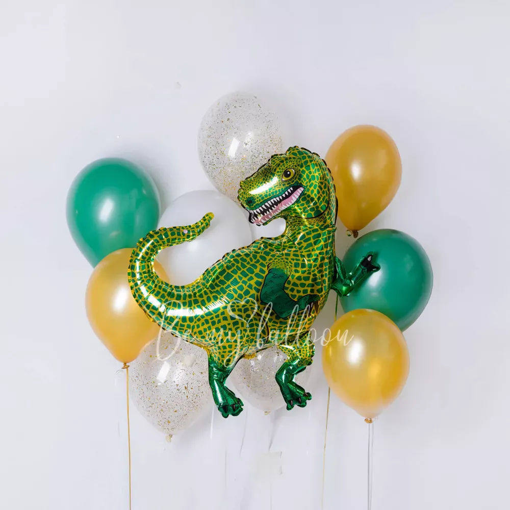33" Helium foil Tyrannosaurus balloon