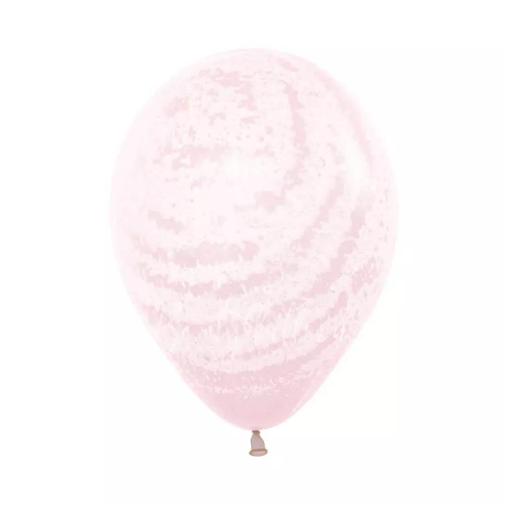 12" Helium latex Pastel Colours Graffiti marble balloons