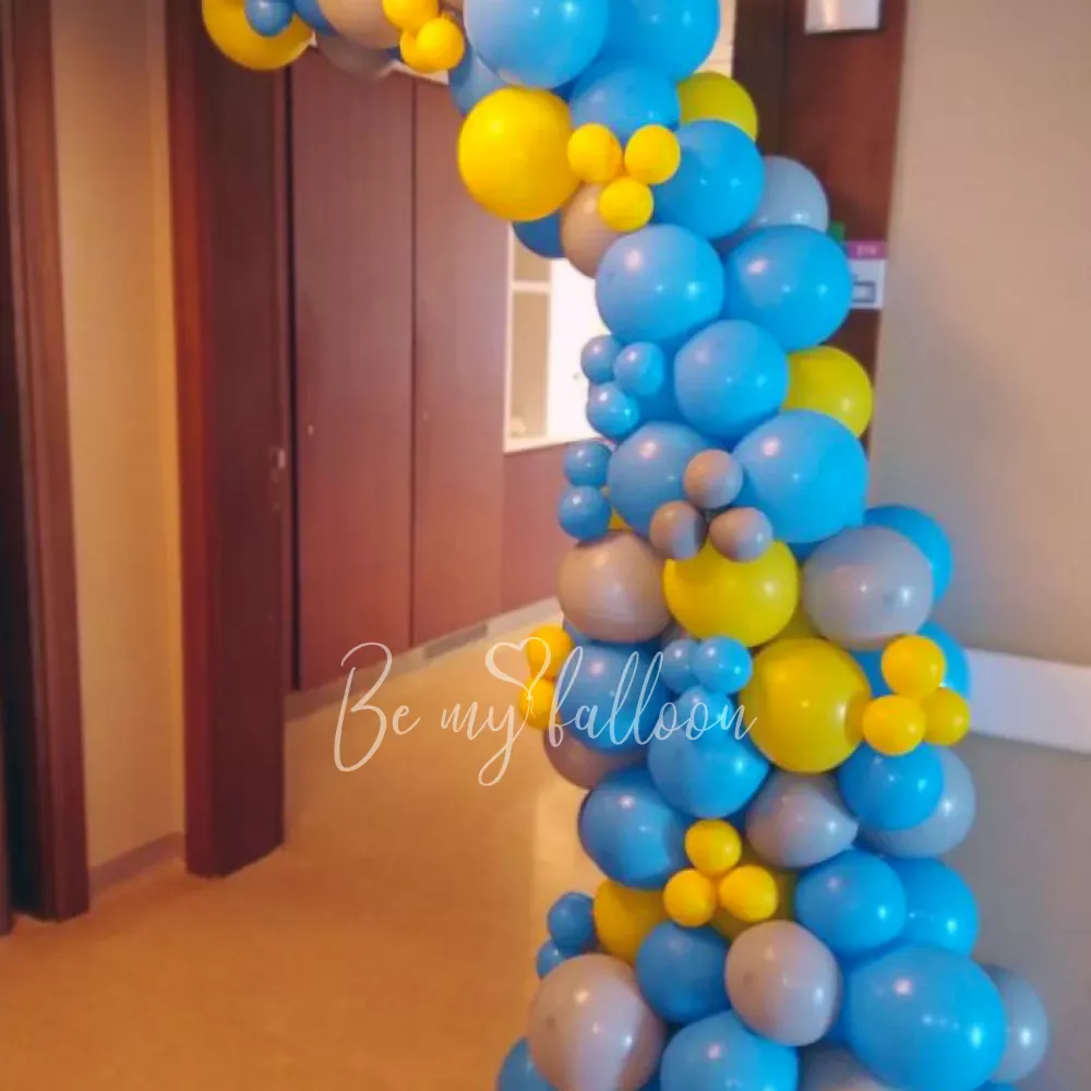 4 meter Soft Organic Balloon Garland