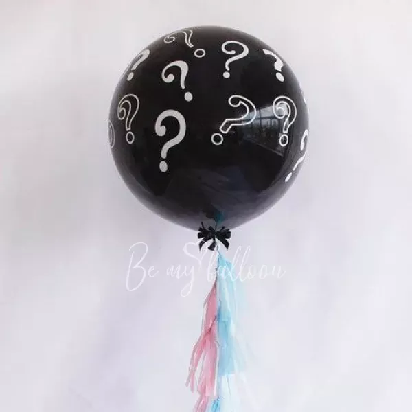 36" Latex Gender Reveal printed balloon