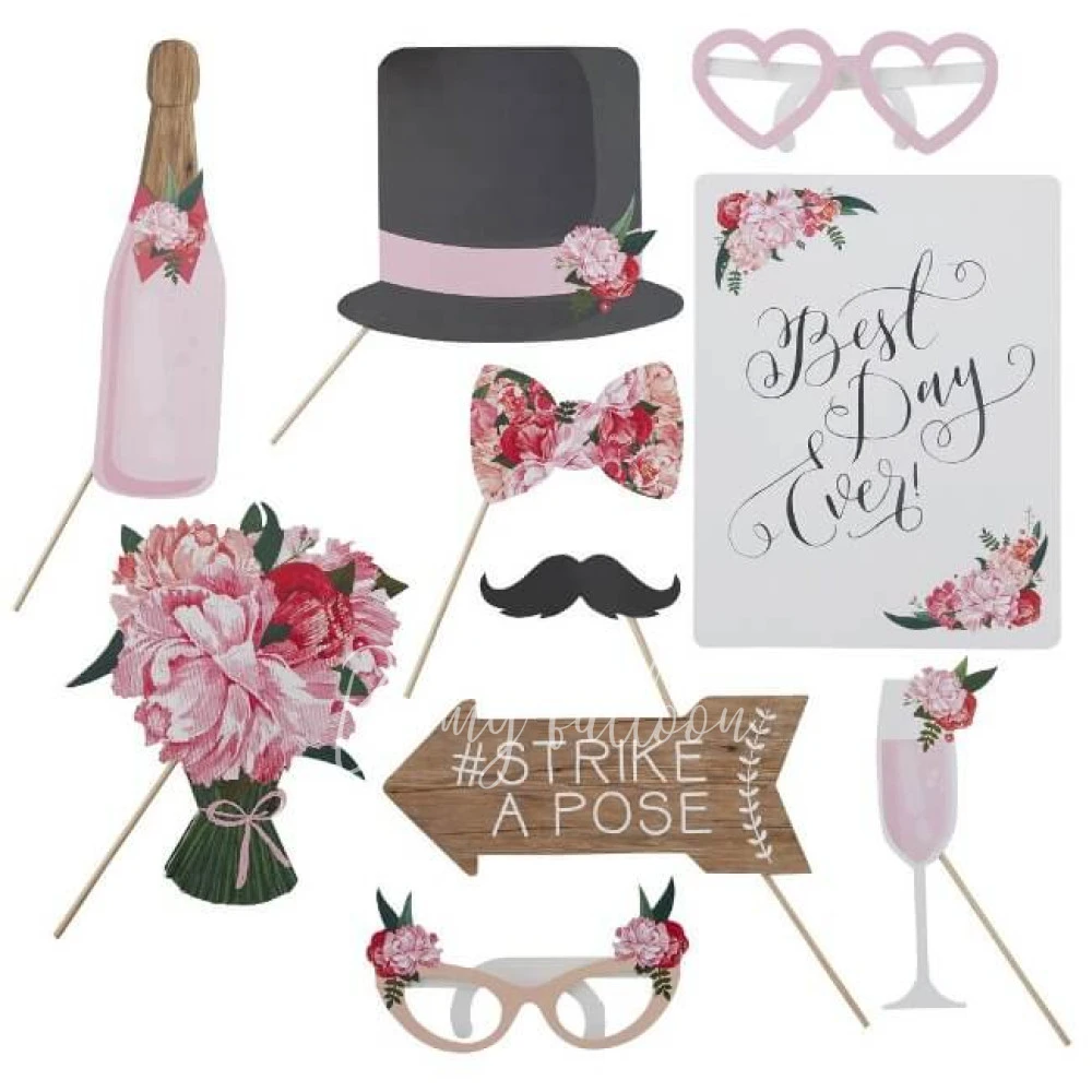 Best day ever Photo booth props