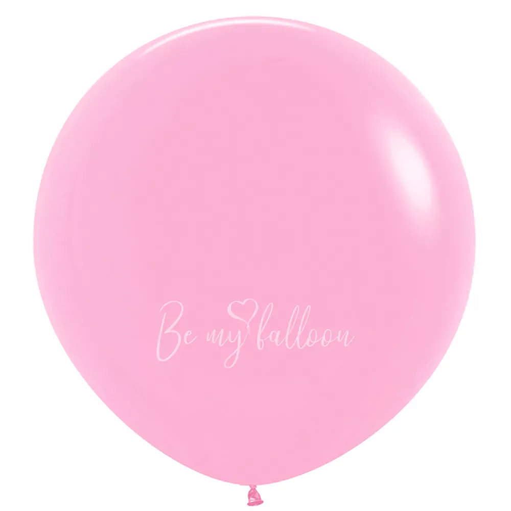 36" Helium fashion pink 009 plain balloon