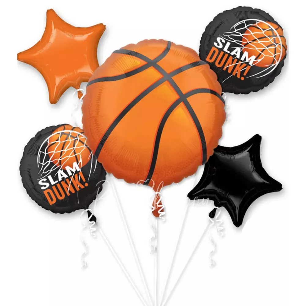 باقة بالون كرة السلة
