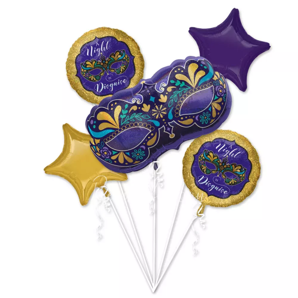 Букет из шаров Ночь в масках