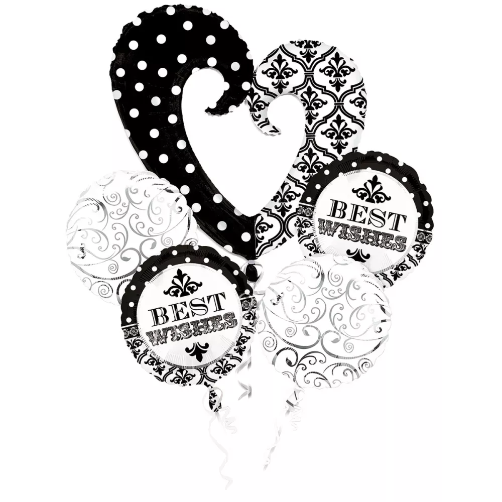 Букет из шаров Наилучшие Пожелания!