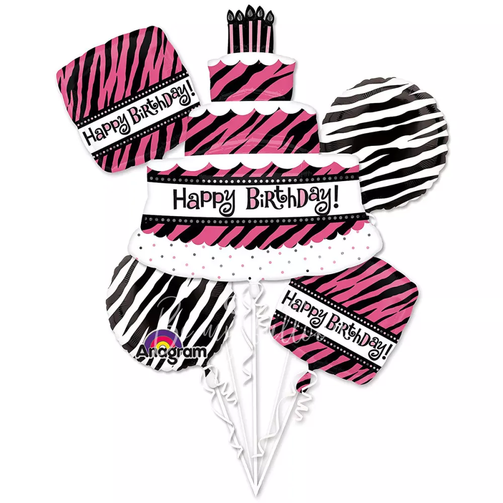 Букет из шаров Прекрасный День Рождения!