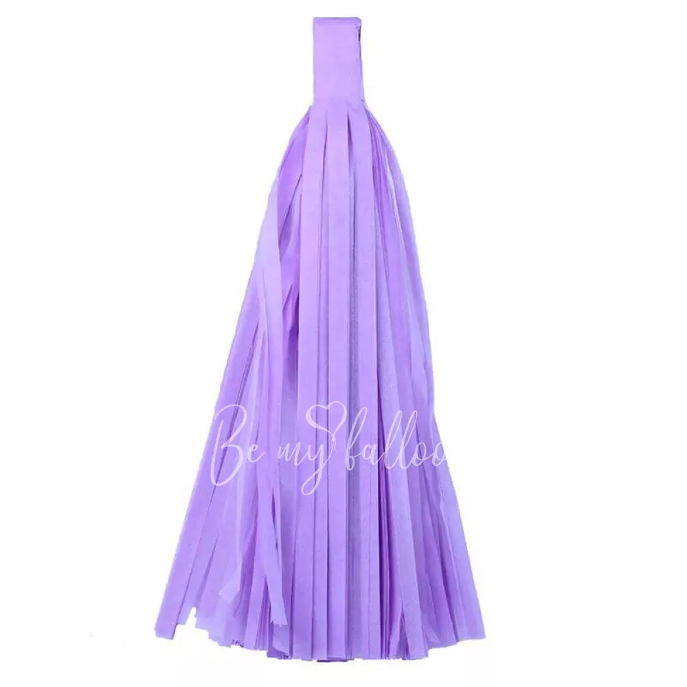 Violet Tassel garland 